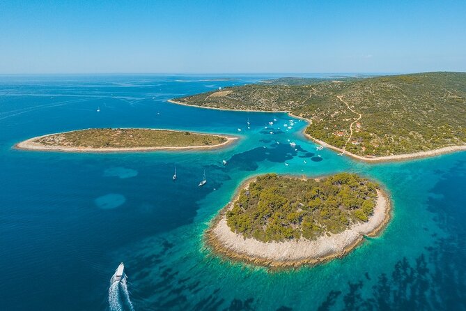Adriatica Tour ( Blue Lagoon and Solta) from Trogir or Split - Stop 1: Blue Lagoon / Krknjasi Bay for Snorkeling and Relaxing