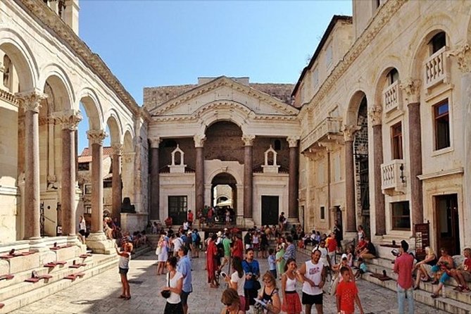 Best Private Split Walking Tour, Panoramic View and Port Pickup - Marjan Park panoramic view: the stairs are part of the deal