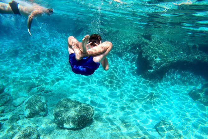 Blue Lagoon & 3 Islands Private Boat Tour - Stop Two: Blue Lagoon and Krknjasi Bay Swimming With Provided Gear