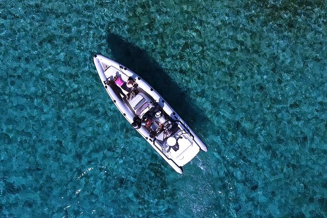 Blue Lagoon and Trogir town half day - private speed boat tour from Split - Blue Lagoon and Krknjasi Bay: Swim, Snorkel, or Just Float