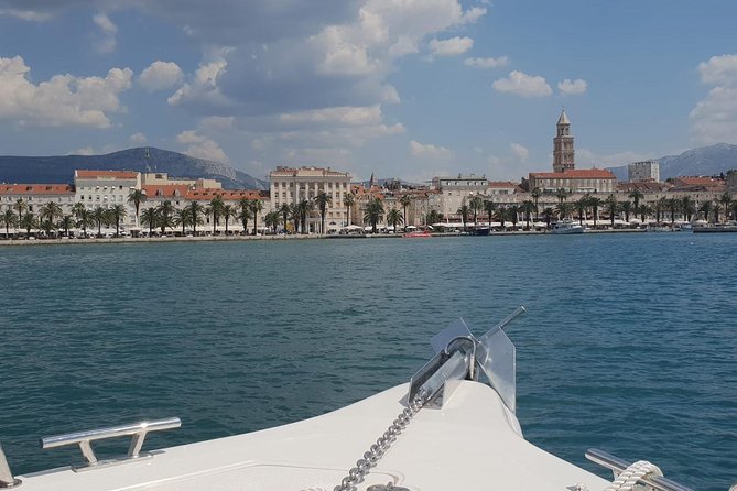 Blue Lagoon and Trogir town - half day speed boat tour - Laganini Beach Club Drink Stop