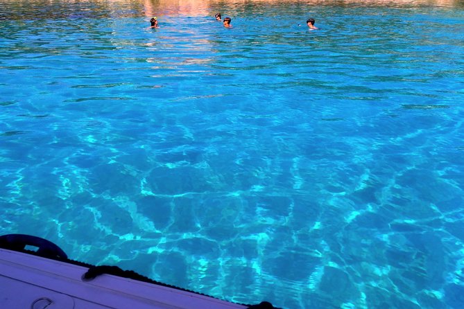 Blue Lagoon & three islands: 5 hours half day relax tour - Stop 3: Blue Lagoon and Krknjasi Bay, the main swim-and-sun stop