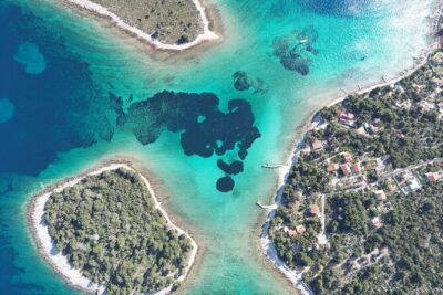 Blue Lagoon Tour from Split with Bottled Water and Wine Included - Stop 1: Trogir UNESCO time for fortress views and cathedral stops