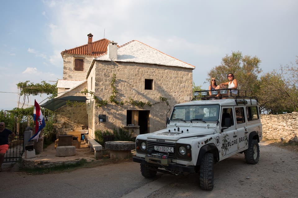 Brač: Island Exploration Tour by Four-Wheel Drive Jeep - Pickup, timing, and what you should pack