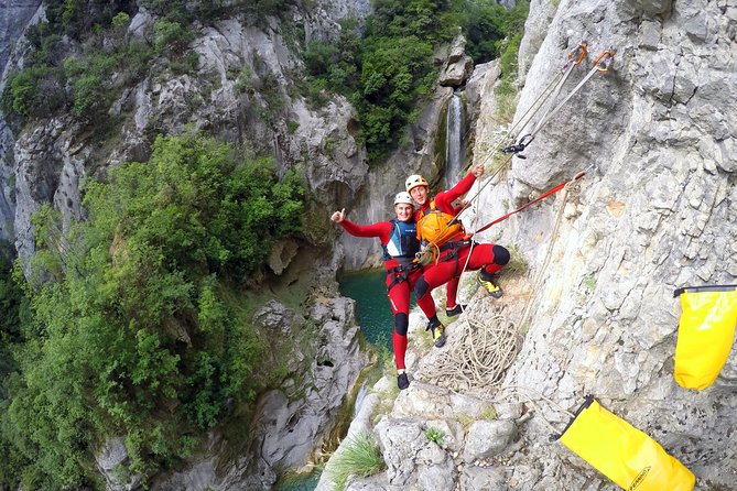 Canyoning advanced on Cetina river from Omiš - Abseiling and Cliff Jumps on the Cetina: The Adrenaline Plan