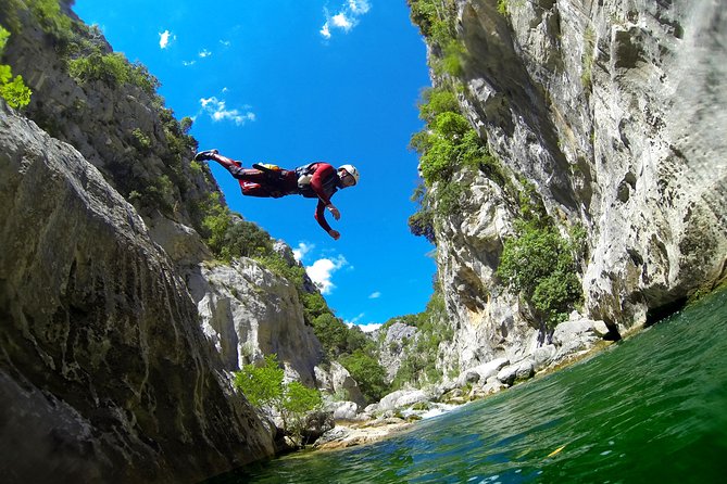 Canyoning basic on Cetina river from Omiš - Basic level reality check: when it feels like barbotage