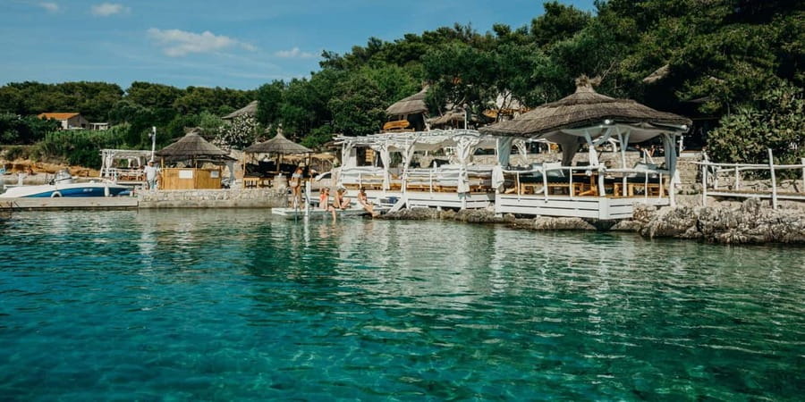 From Hvar: Blue cave group speedboat tour full day - Palmižana Bay on the Pakleni Islands: lunch, beach time, and a slower pace