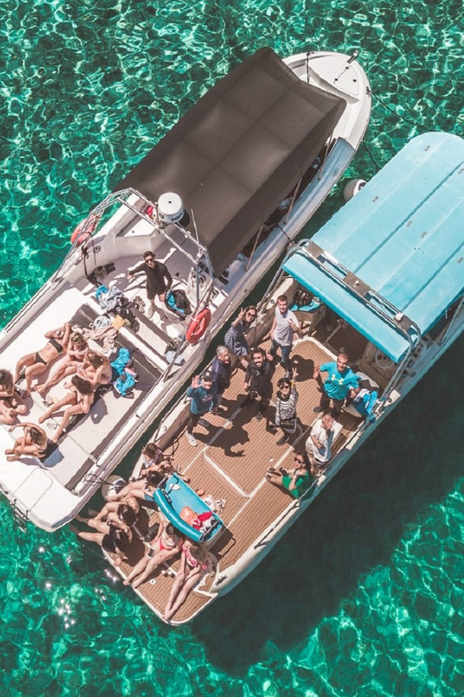 From Split: Blue Cave & 5 Islands Amazing Speedboat Tour - The final swim stop and the ride back to Split