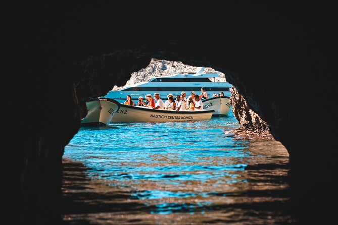From Split: Blue cave & 5 Islands tour - Entering the Blue Cave without the chaos fantasy