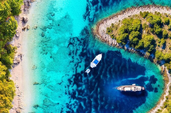 From Split Blue Lagoon and 3 Islands Tour - Split to Trogir, Blue Lagoon, and Maslinica: the 5-hour flow
