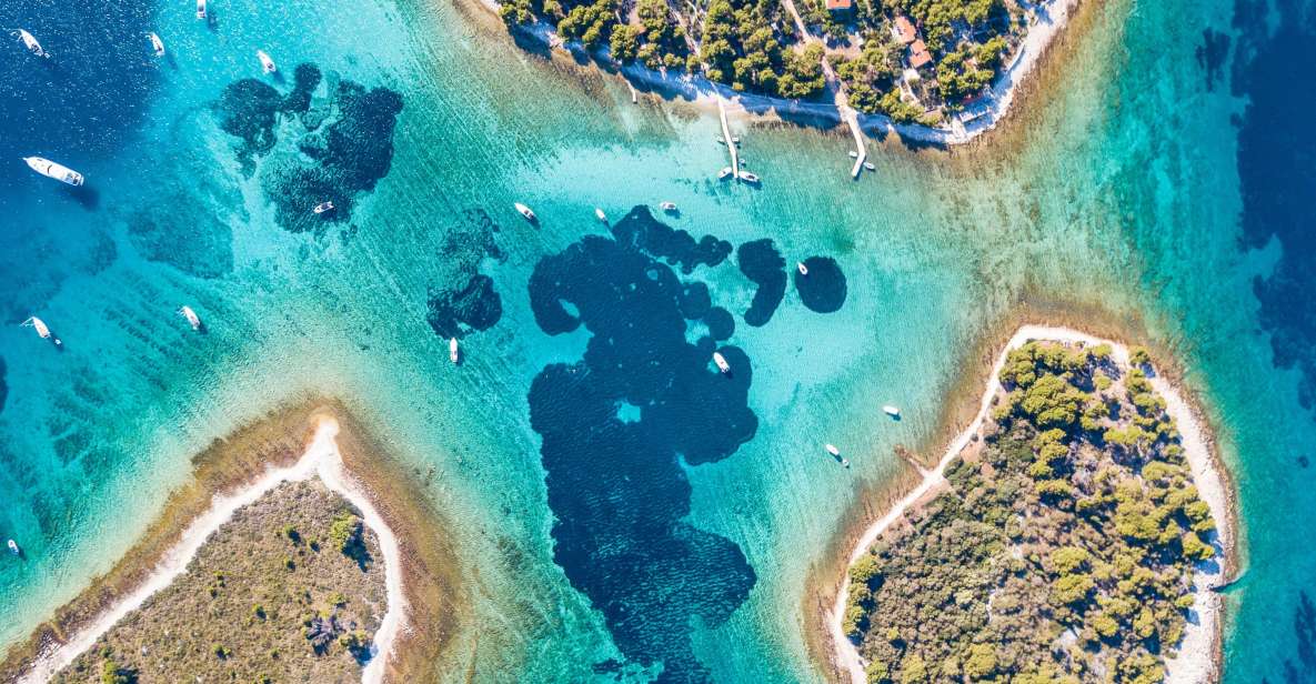 From Split: Blue Lagoon & Trogir Boat Trip with Snorkeling - Nečujam stop: a quick water breather before Trogir