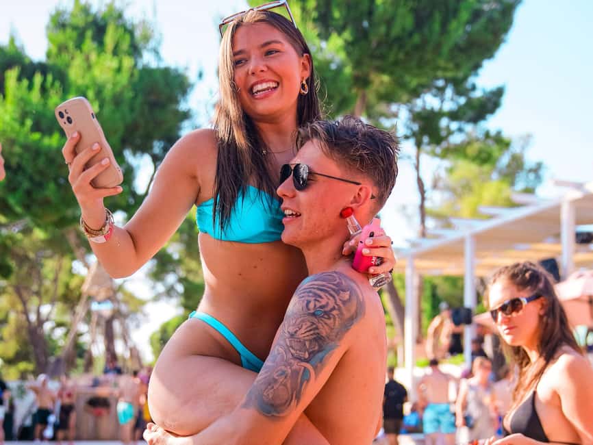 From Split: Brač Island Beach Bar and Pool Party - Views from the water: why the boat day matters as much as the party