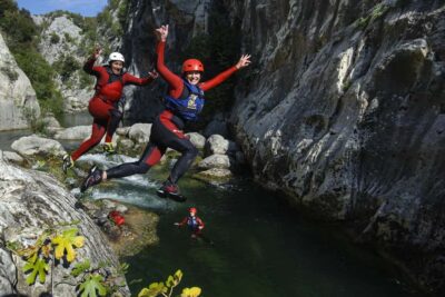 From Split: Canyoning on the Cetina River - Gear up like a pro: neoprene, helmet, life vest, and shoes