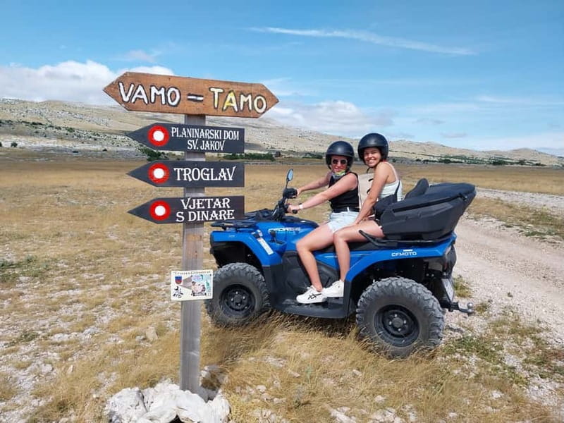 From Split: Dinara Nature Park Quad Adventure with Swimming - Key things to know before you go
