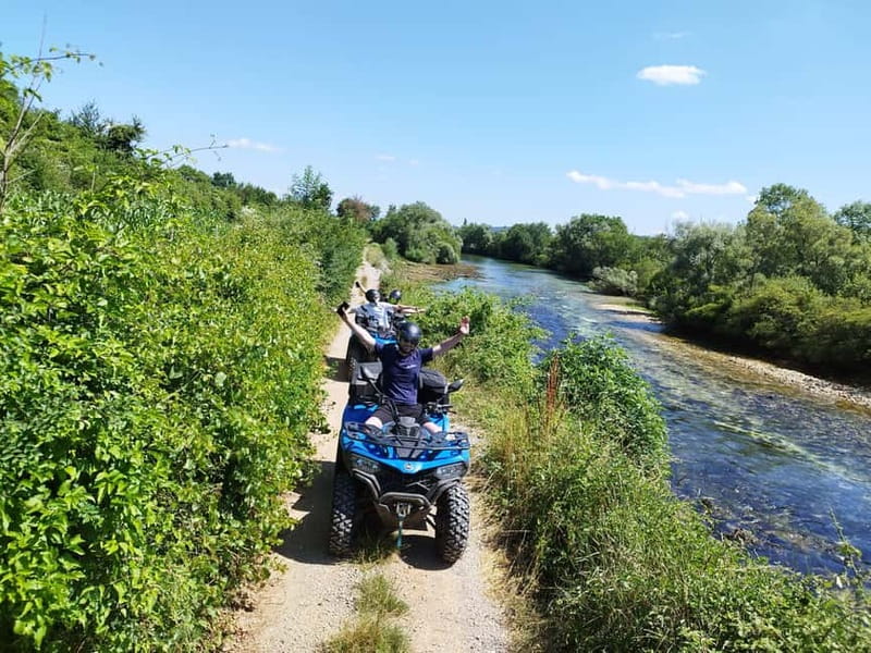 From Split: Dinara Nature Park Quad Adventure with Swimming - ATV quad adventure in Dinara Nature Park: what the day actually feels like