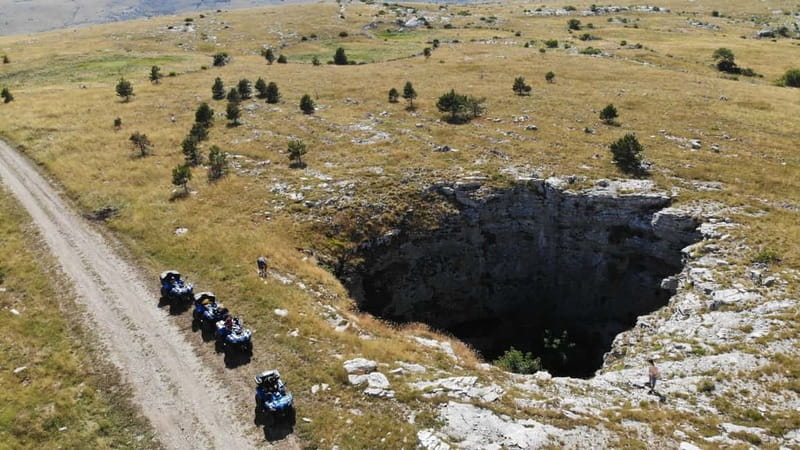 From Split: Dinara Nature Park Quad Adventure with Swimming - Rumin guided stop: where the tour slows down for meaning