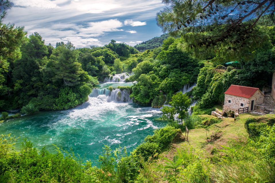 From Split: Krka Waterfalls Tour with Boat Ride & Swimming - Skradinski Buk: your guided kickoff, then freedom for photos