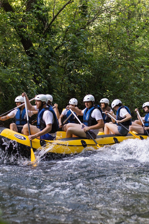 From Split or Omiš: Rafting, Cliff Jumping, & Cave Exploring - Cetina Rafting Core: Grades 2–3 Rapids and a Real Sense of Flow