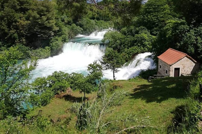 From Split or Trogir: Krka Waterfalls & Primošten Sightseeing - Krka National Park: the wooden walkways and the machinery story