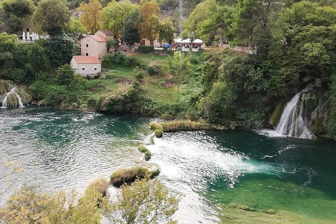 From Split or Trogir: Krka Waterfalls & Primošten Sightseeing - Skradinski buk viewpoints and the stairs reality
