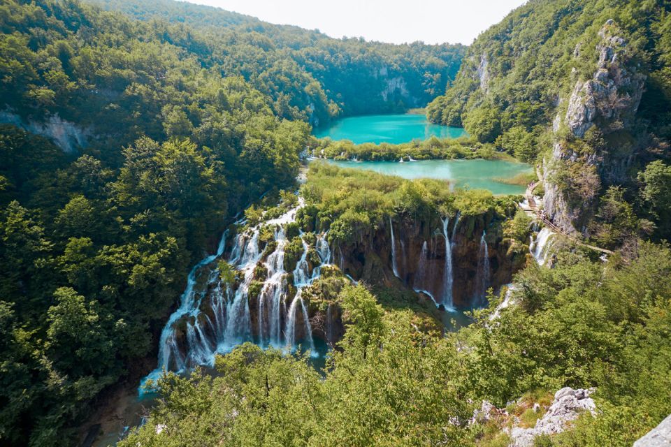 From Split or Trogir: Plitvice Lakes Guided Full-Day Tour - Arrival inside the park: UNESCO views and the Korana River system