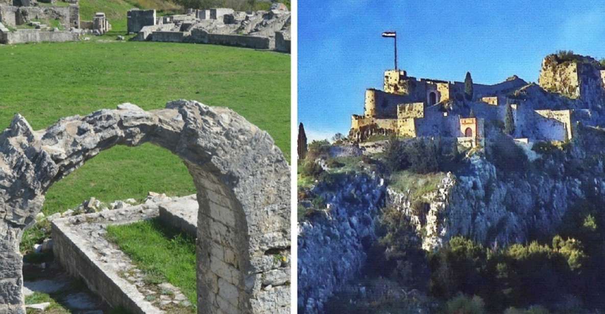 From Split: Private Salona and Fortress of Klis Tour - Solin on Top of Ancient Salona: Seeing Continuity Instead of Ruins