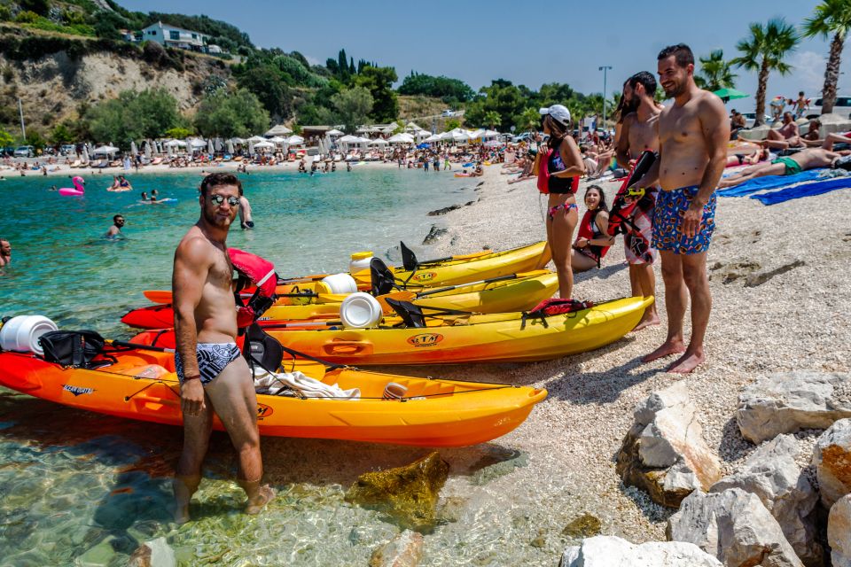 From Split: Sea Kayaking Tour - Guides Who Keep It Fun: Frane, Franjo, Ivana, David, Peter, and More