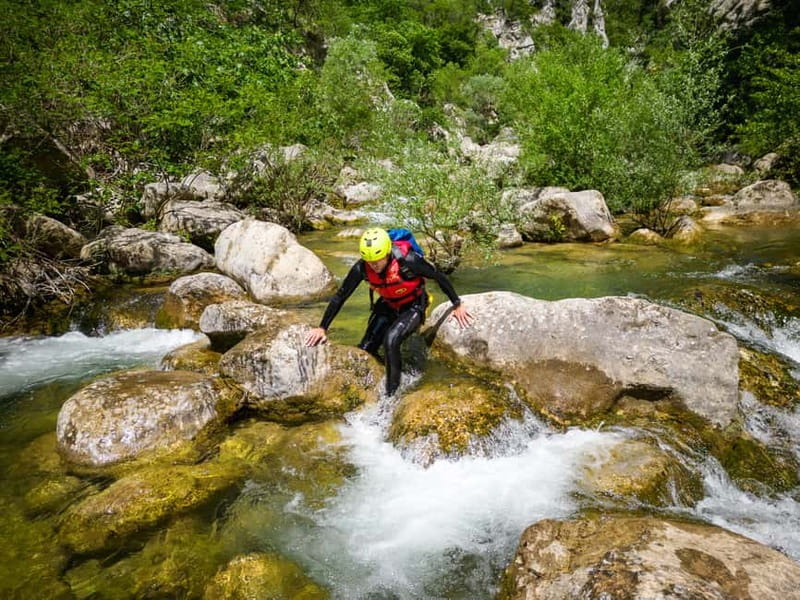 From Split/Šestanovac: Canyoning on Cetina River - Canyon Highlights You’ll Actually Remember: The 100m Tunnel and the 50m Waterfalls