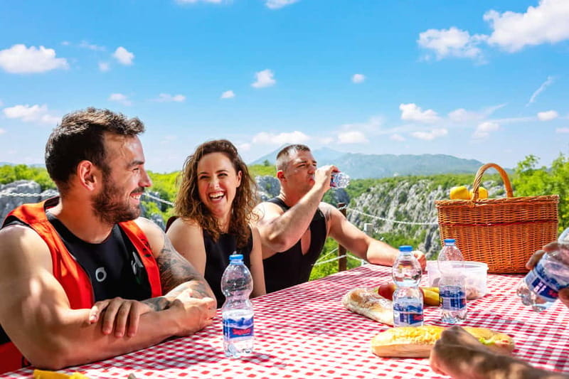 From Split/Šestanovac: Whitewater Rafting on Cetina River - How the guides keep the ride fun and safe