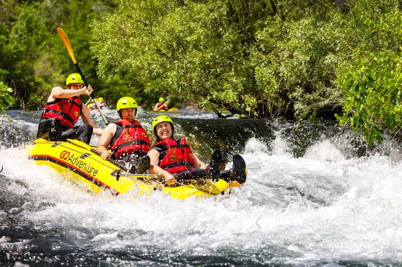 From Split/Šestanovac: Whitewater Rafting on Cetina River - The 15-minute walk up, changing, and heading back to Split