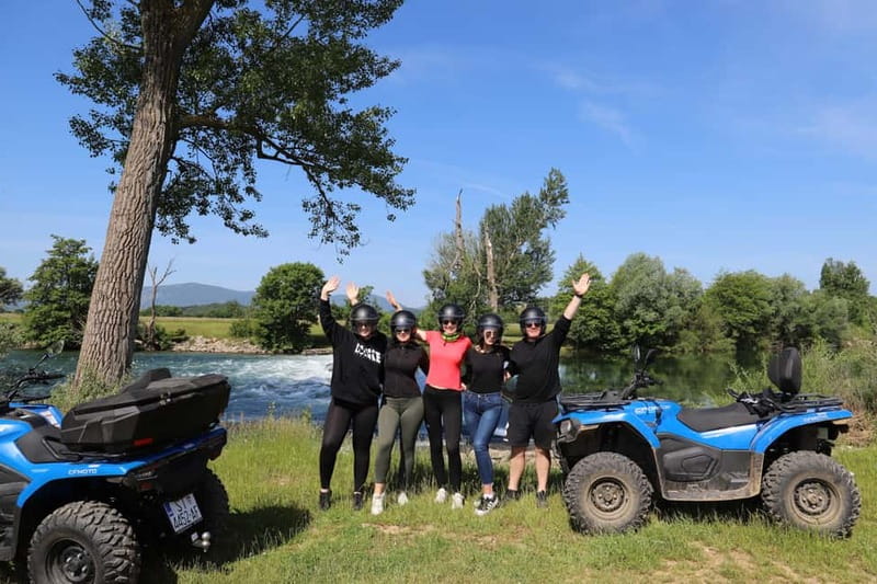 From Split: Three Rivers Quad Tour with Swimming and Lunch - Ruda River Source: Swimming, Cliff Jumps, and Choosing Your Own Nerve