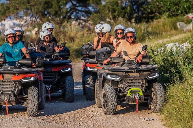 From Split & Trogir: ATV Quad Tour on Island Čiovo - Ciovo from the seat of an ATV: why this route works