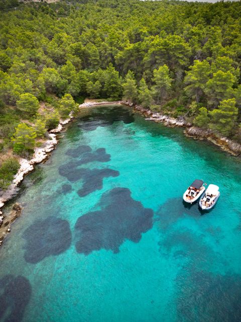 From Split: Trogir & Blue Lagoon Boat Tour with Snorkeling - Krknjaši Blue Lagoon: Your Snorkeling Hour on the Clear Water