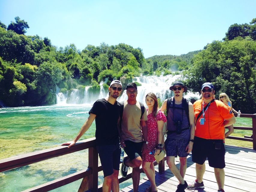 From Split & Trogir: Krka Waterfalls Day Tour with Boat Ride - The stone village, workshops, and the watermill story