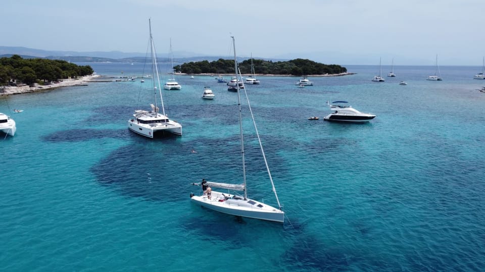 From Trogir Day sailing (private tour) - Drvenik Veliki: about 90 minutes for lunch and another swim (without rushing)