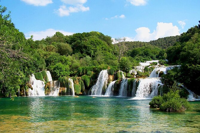 From Trogir, Seget, Okrug: Krka Waterfalls & Šibenik Culture Tour - Key highlights at a glance