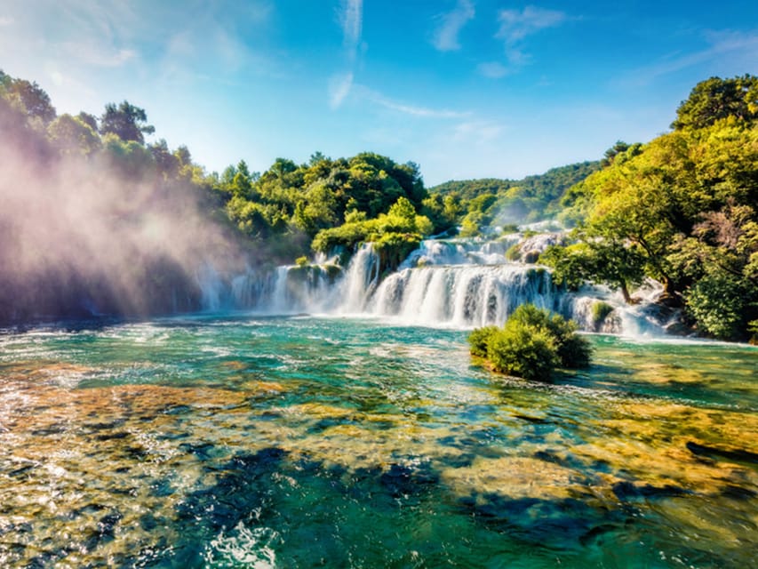 From Trogir, Seget & Okrug: Krka Waterfalls & Swimming - Choosing Your Boat Time to Skradin (11:30, 12:30, or 13:30)