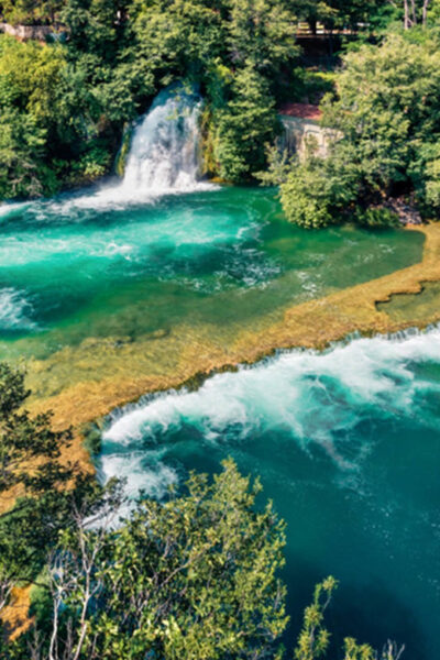From Trogir, Seget & Okrug: Krka Waterfalls & Swimming - Skradinski buk in Krka National Park: Wooden Walkways and Watermill Finds