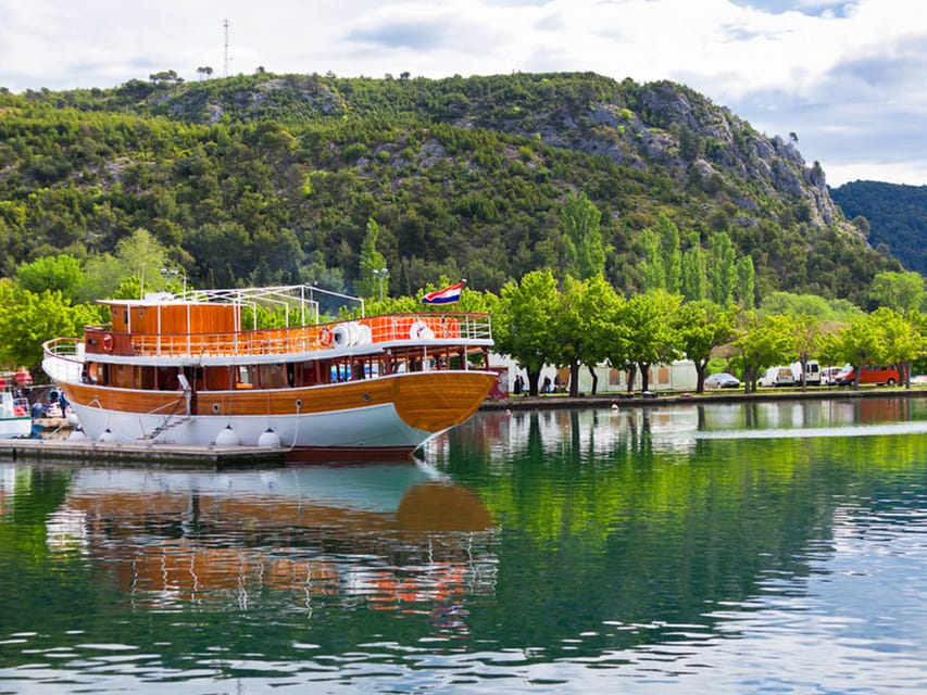 From Trogir, Seget & Okrug: Krka Waterfalls & Swimming - Skradin Old Town Break: River Town Vibes With a Beach Option
