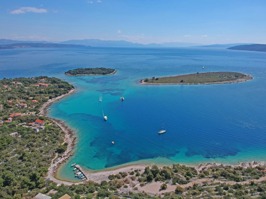 From Trogir: Three Islands Half-Day Speedboat Tour - Blue Lagoon: the main swim and snorkeling stop