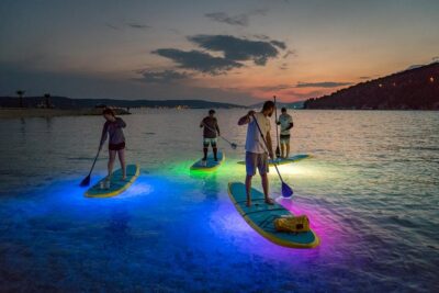 Glowing Stand-Up Paddle Experience in Split - Stobreč starting point: the calm before sunset