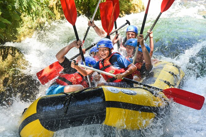 Half-Day Rafting Experience on Cetina River with Cliff Jumping and more - Pirate Rafting Stop: Where the Trip Gets Its Playful Rhythm