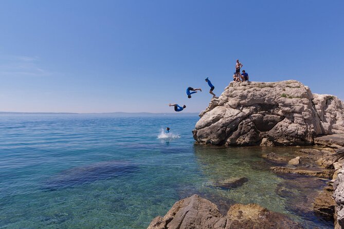 Kayaking in the Adriatic Sea with Snorkeling from Podstrana - The Quiet Pebble Beach Break for Snorkeling and Hanging Out