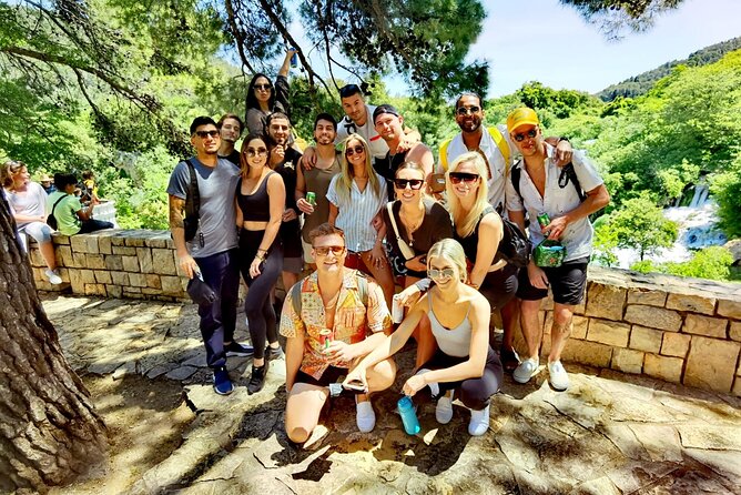Krka Waterfalls Day Tour with Boat Ride from Split and Trogir - First stop at Skradinski Buk: trails, viewpoints, and a chance to cool off