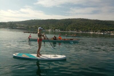 Morning Stand Up Paddle Tour in Split - Getting on your board: SUP basics without the ego