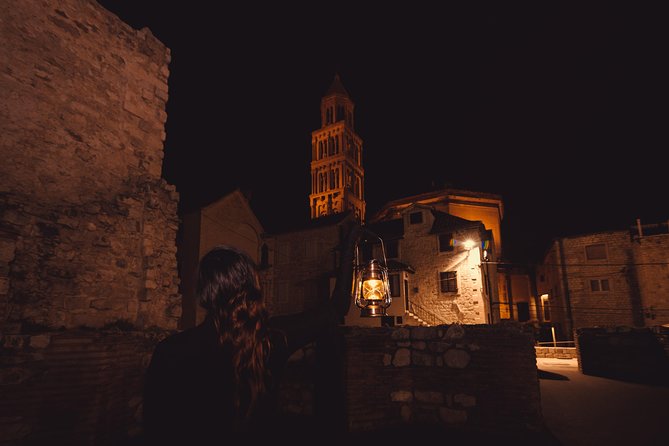 Nocturnal Tours Trogir & Split - Soul of the Old Split Tour - Matejuška Fishermen’s Port: Roko and Cicibela by the water