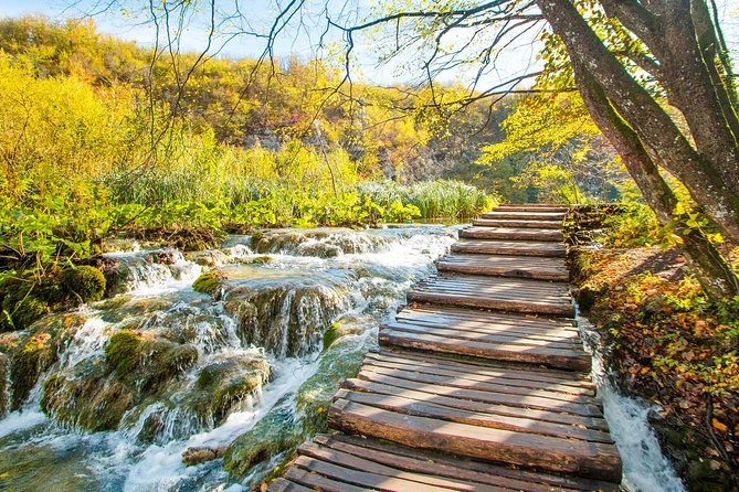 Plitvice Lakes Guided tour with Entrance ticket included - Inside the park: cruise, panoramic boat ride, and electric train