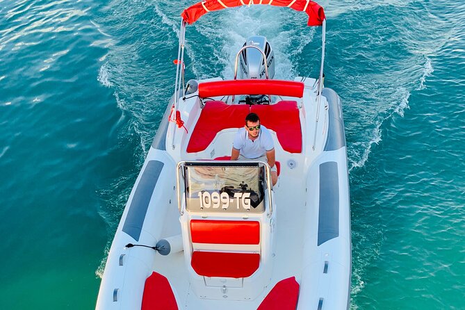 Private Blue Lagoon and island Solta speedboat tour - FULL DAY - Necujam snorkeling: a shipping-rack session for people who want more than surface views