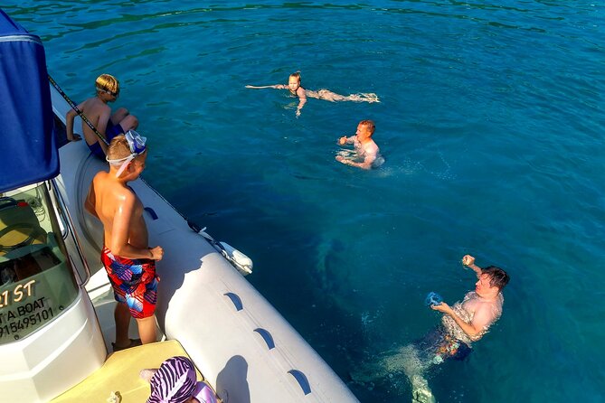 Private boat tour to Blue Lagoon & 4 Islands - Čiovo Island and Borko Beach: Short, Fun, and Snackable