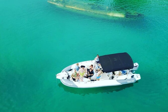 Private Boat tour to the Blue Lagoon & Solta - Swim, Snorkel, Tan and Relax! - Stop 1: Blue Lagoon and Krknjasi Bay for Clear-Water Snorkeling